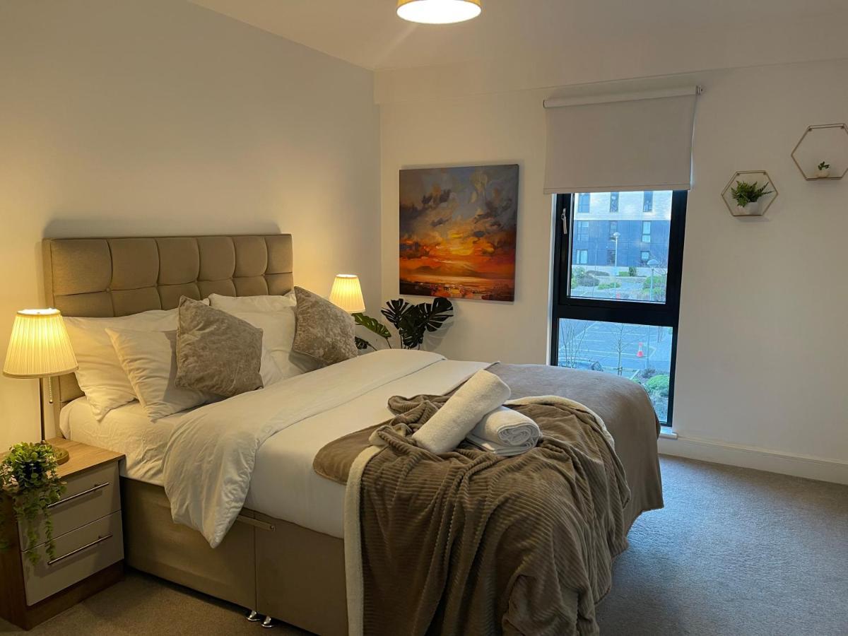 Modern Spacious 1 Bed Flat In Birmingham City Centre With Free Parking, Fast Free Wifi And Netflix 외부 사진